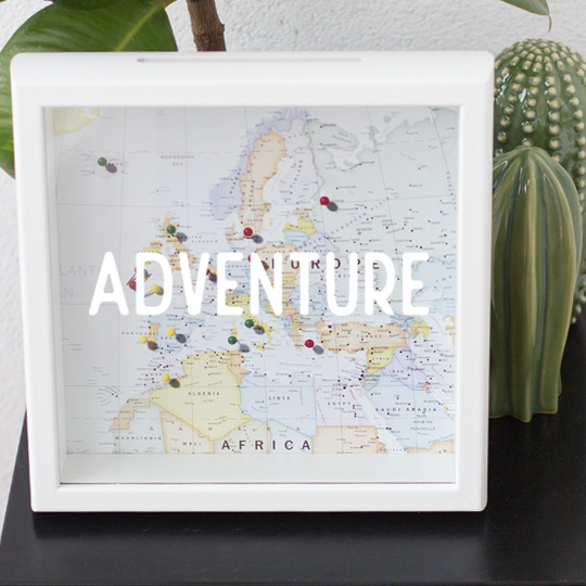 Рамка-копилка для путешествий 'Adventure'