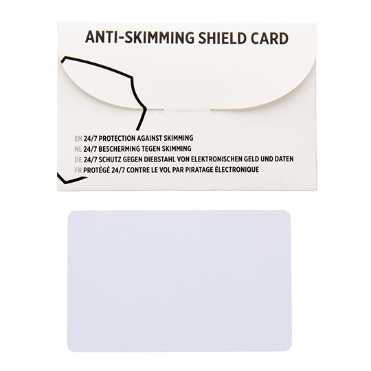Карта с RFID-защитой 'Tech protection'