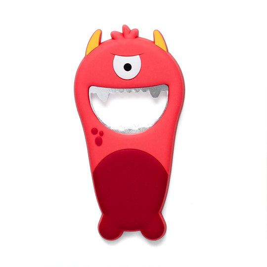 Открывалка магнитная 'Monster loves to drink'