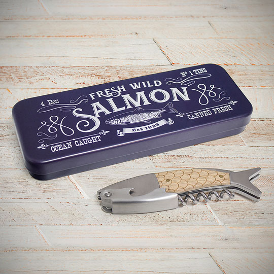 Штопор в подарочной коробке 'Wild Salmon'