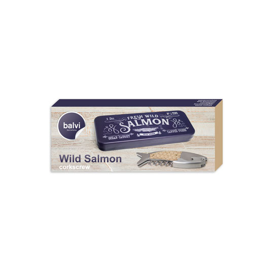 Штопор в подарочной коробке 'Wild Salmon'