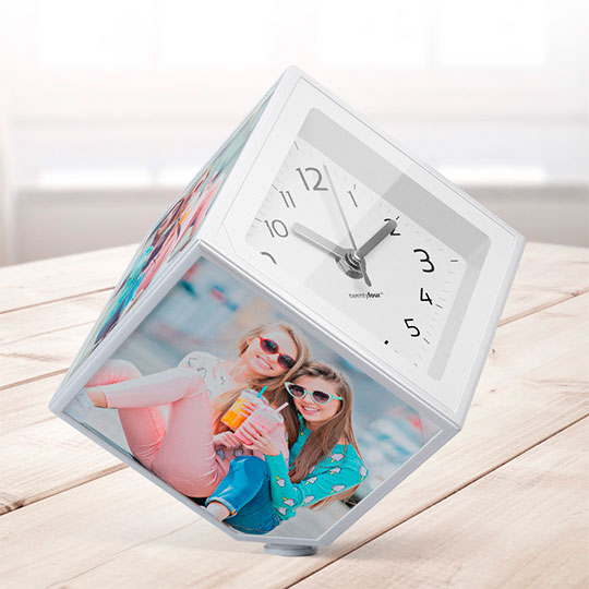 Держатель-часы для фотографий вращающийся 'Your time'