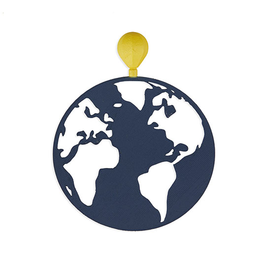 Закладка для книг 'Globe'