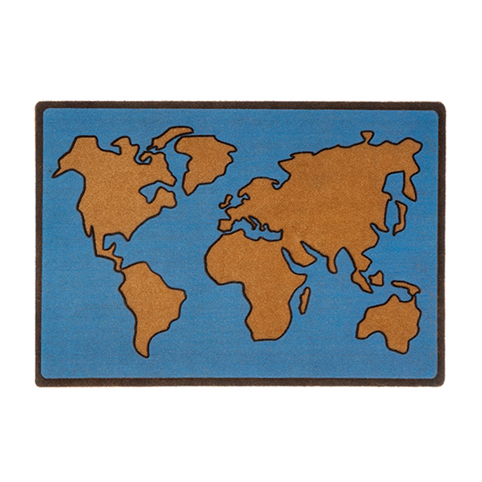 Коврик придверный 'World Map'