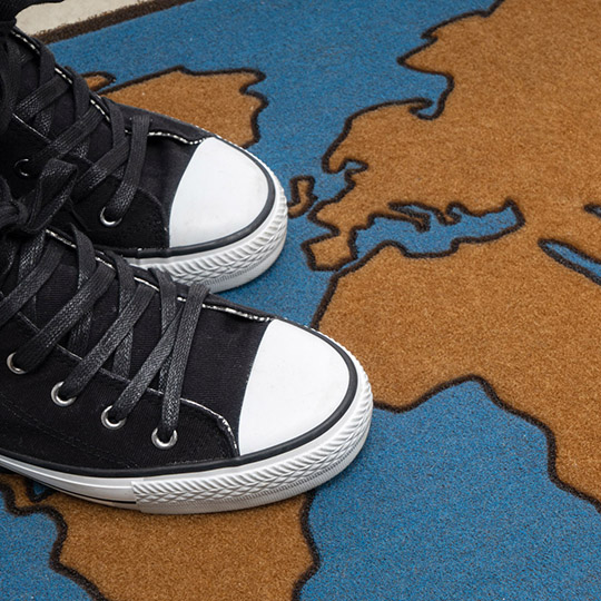 Коврик придверный 'World Map'