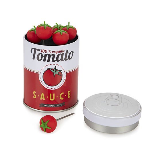 Шпажки для закусок 'Tomato', набор 6 шт.