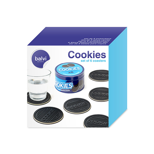 Подставка под стаканы 'Cookies', набор 6 шт.