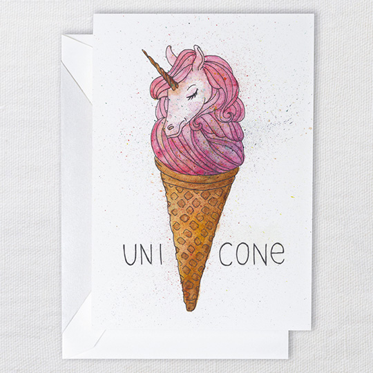 Открытка 'Unicone'
