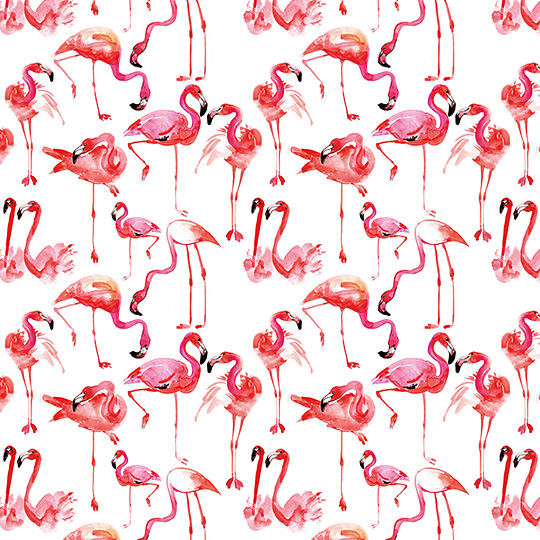 Бумага упаковочная 'Flamingo'
