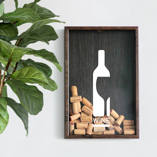 Рамка-копилка для винных пробок 'Wine'
