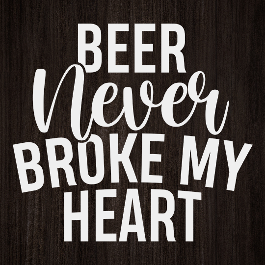 Рамка-копилка для пивных крышек 'Never broke heart'