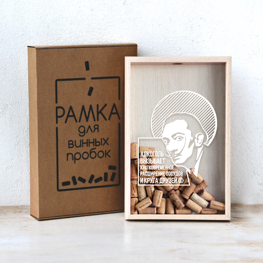 Рамка-копилка для винных пробок 'Расширение'