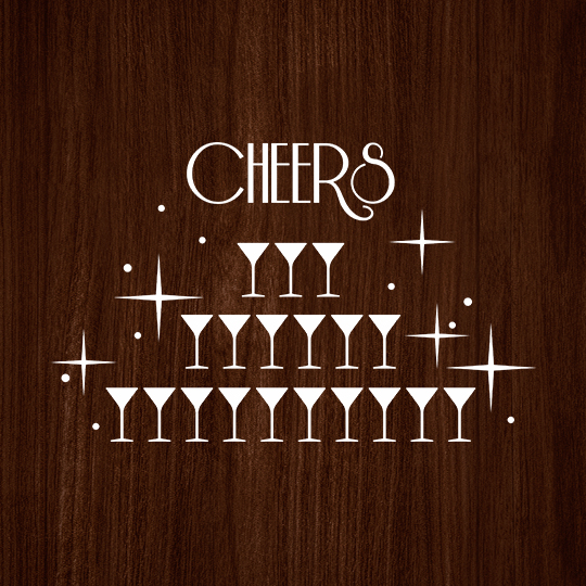 Рамка-копилка для винных пробок 'Cheers'