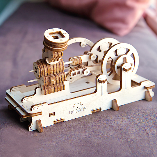 Сборная модель Ugears - Пневматический двигатель