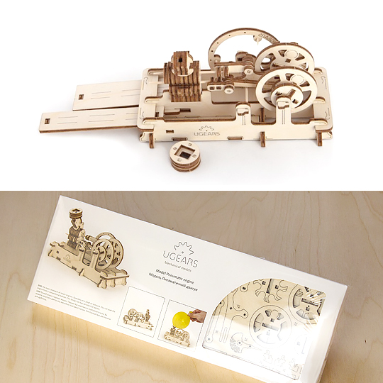 Сборная модель Ugears - Пневматический двигатель