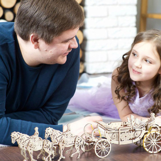 Сборная модель Ugears - Королевская карета