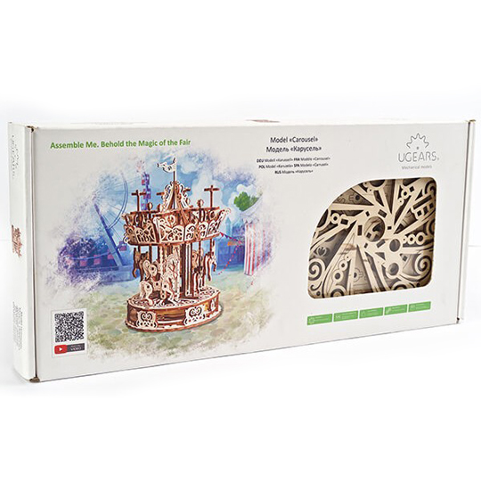 Сборная модель Ugears - Карусель