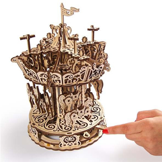 Сборная модель Ugears - Карусель