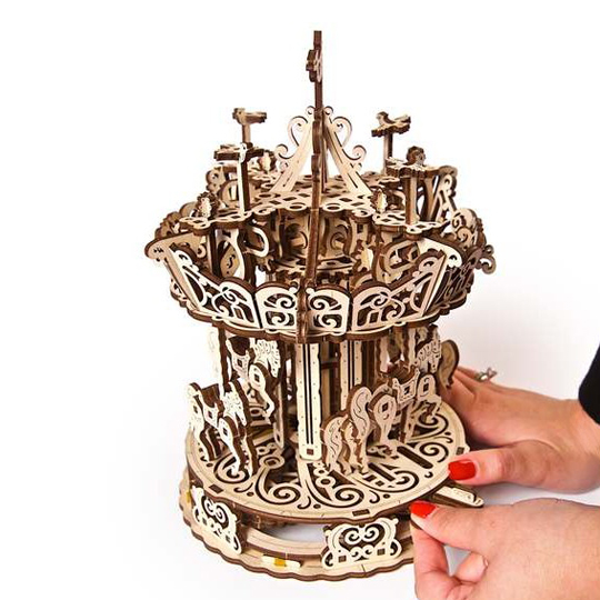 Сборная модель Ugears - Карусель