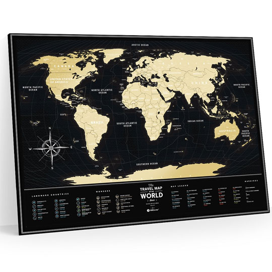 Скретч-карта 'Black World'