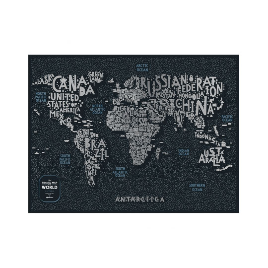 Скретч-карта 'Letters World'