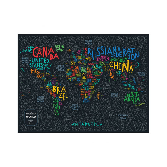 Скретч-карта 'Letters World'