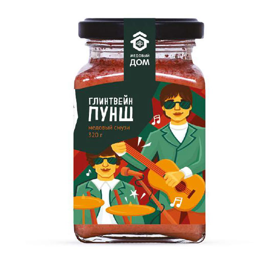 Медовый смузи 'Глинтвейн пунш'