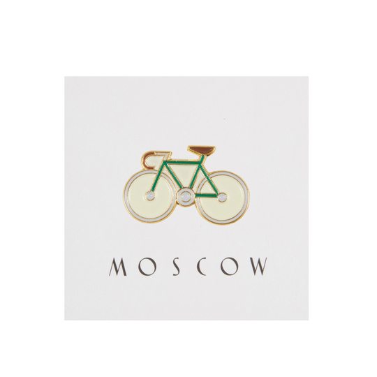 Значок 'Москва' - Велосипед