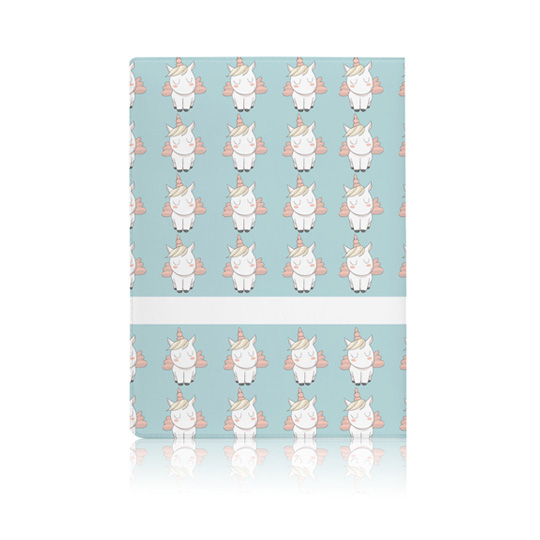 Обложка для паспорта 'Unicorn Blue'