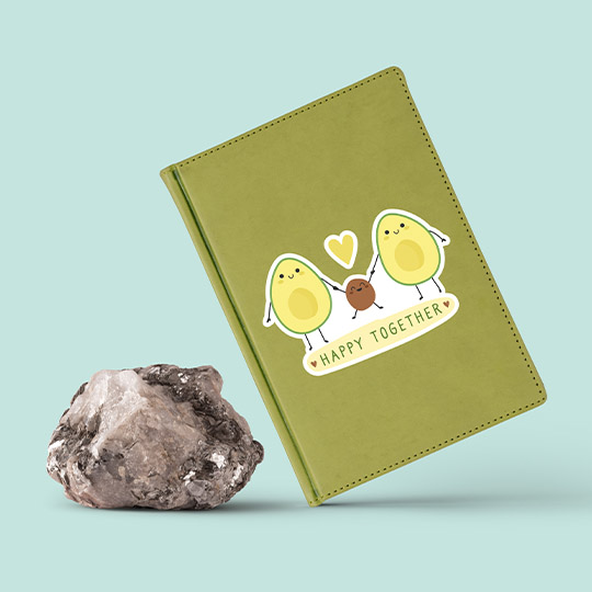 Ежедневник 'Avocado family'