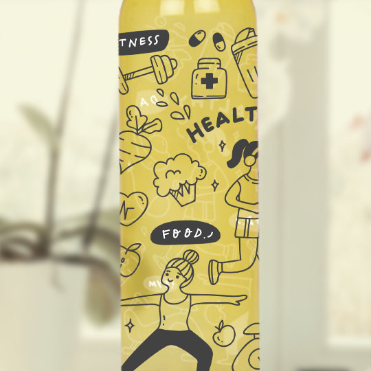 Бутылка 'Healthy day'
