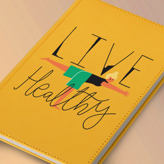 Ежедневник 'Live healthy'
