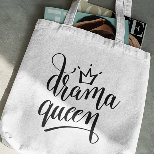 Сумка-шоппер 'Drama queen'