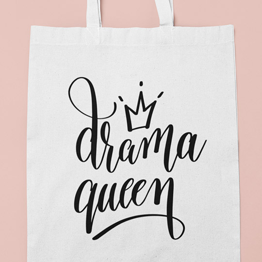 Сумка-шоппер 'Drama queen'