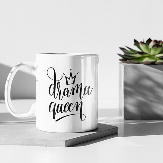Кружка 'Drama queen'