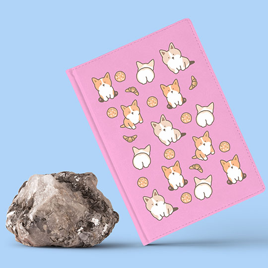 Ежедневник 'Funny corgi'
