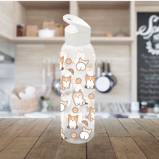 Бутылка 'Funny corgi'