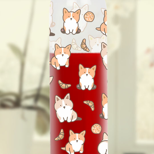 Бутылка 'Funny corgi'