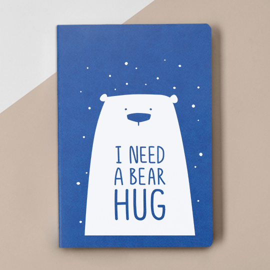 Блокнот 'Bear Hug'