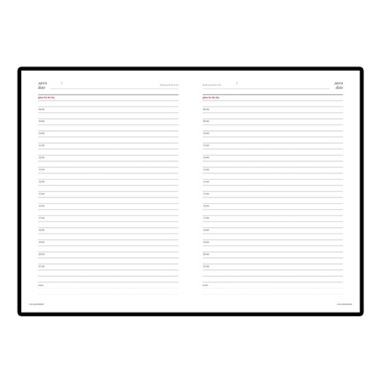 Ежедневник А5 Velvet 'Flowers' с вашей надписью