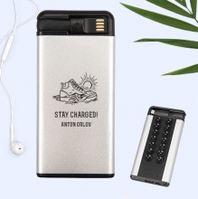 Аккумулятор внешний 4000 mAh Octopus 'Journey' с вашей надписью