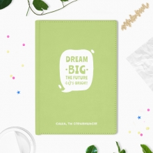 Ежедневник А5 Velvet 'Dream' с вашей надписью