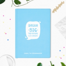 Ежедневник А5 Velvet 'Dream' с вашей надписью