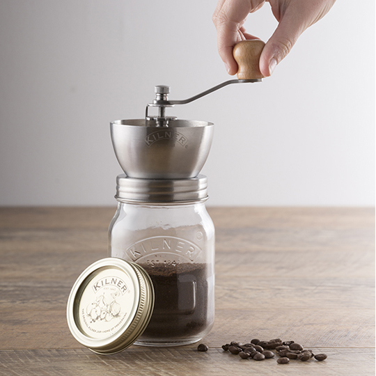 Банка с ручной кофемолкой 'Grinder'