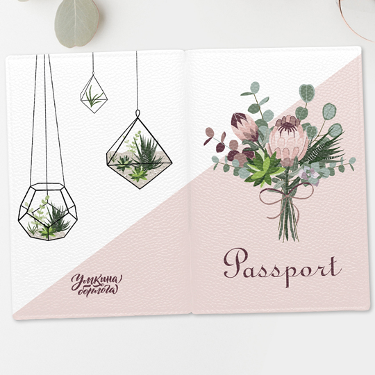 Обложка для паспорта 'Garden'