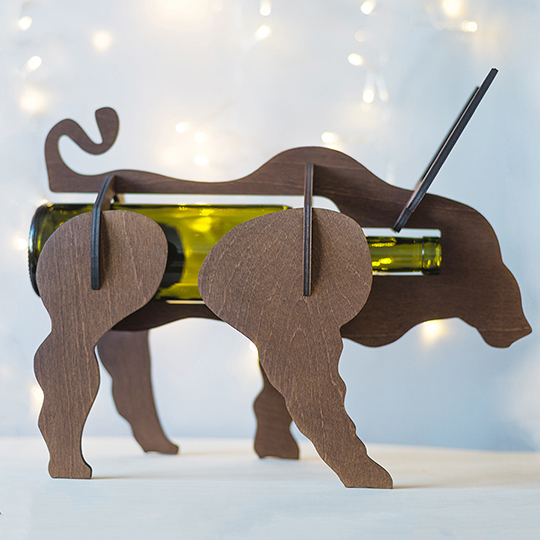 Подставка под бутылку 'Muscular bull'