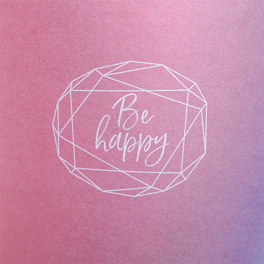Коробка подарочная круглая 'From Pink to Blue'