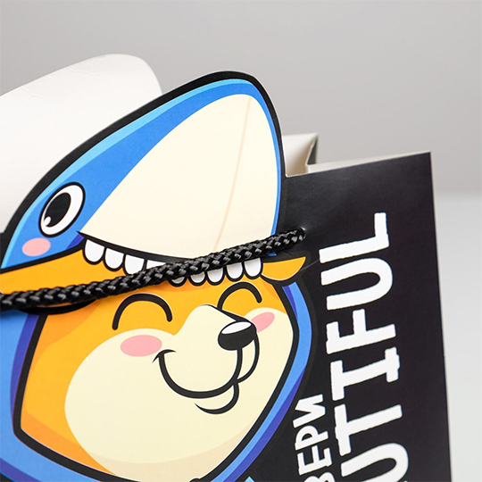 Пакет подарочный 'Cute shark'