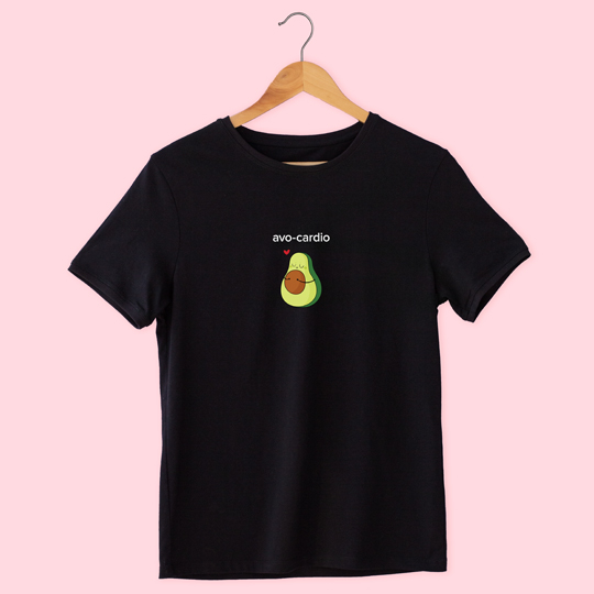 Футболка унисекс 'Avocado' с вашей надписью