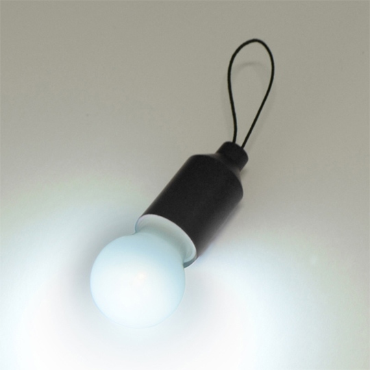 Брелок-лампочка 'Idea' (разные цвета) / Чёрный